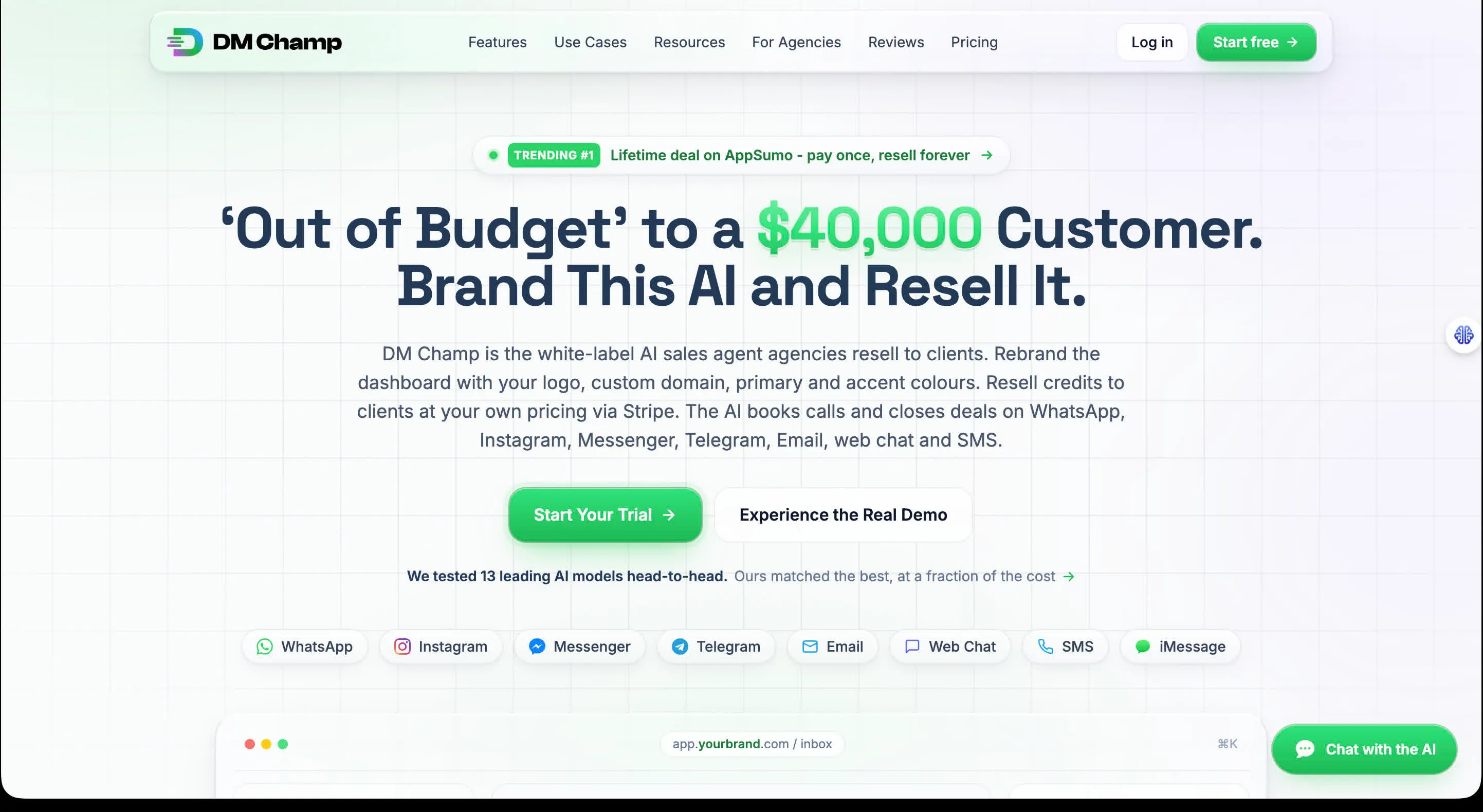 DMChamp product example