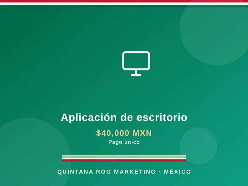 Aplicación de escritorio