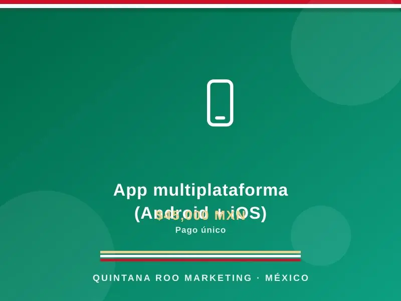 App multiplataforma (Android + iOS)
