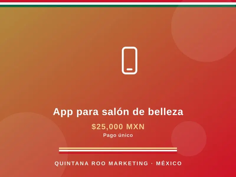 App para salón de belleza