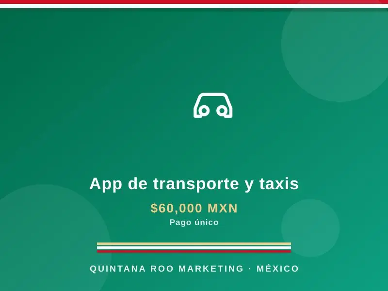 App de transporte y taxis