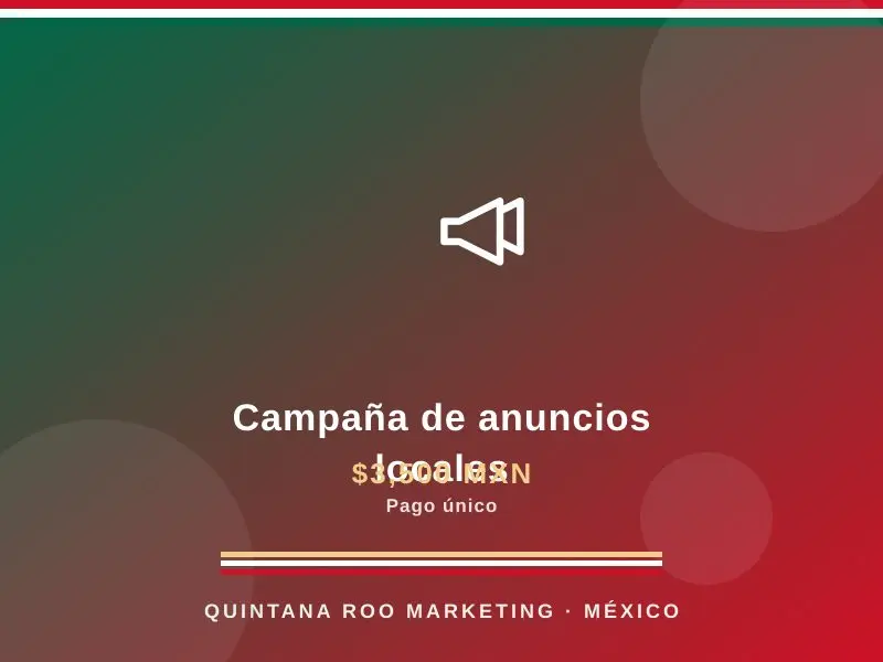 Campaña de anuncios locales