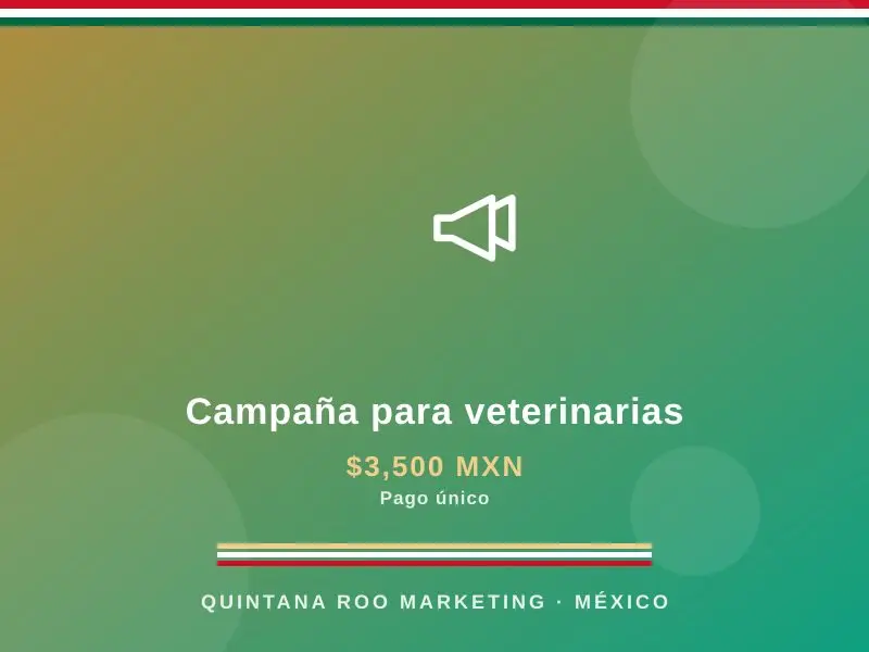 Campaña para veterinarias