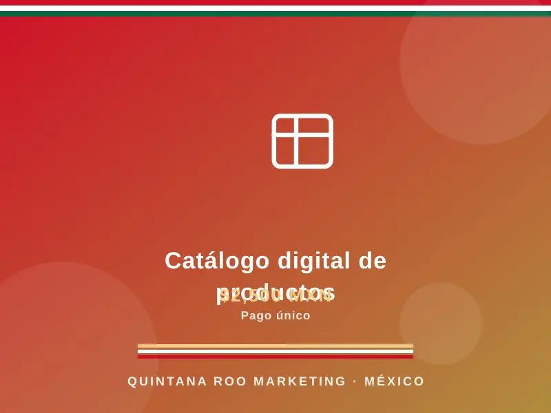 Catálogo digital de productos