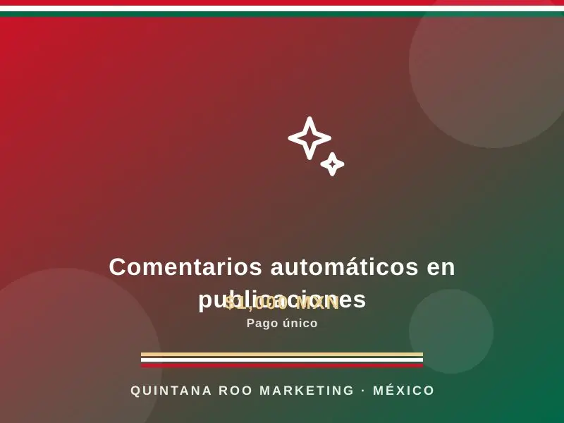 Comentarios automáticos en publicaciones