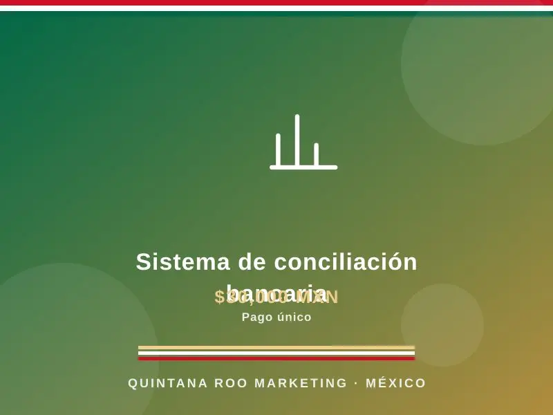 Sistema de conciliación bancaria