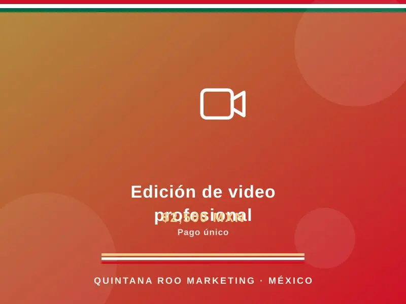 Edición de video profesional