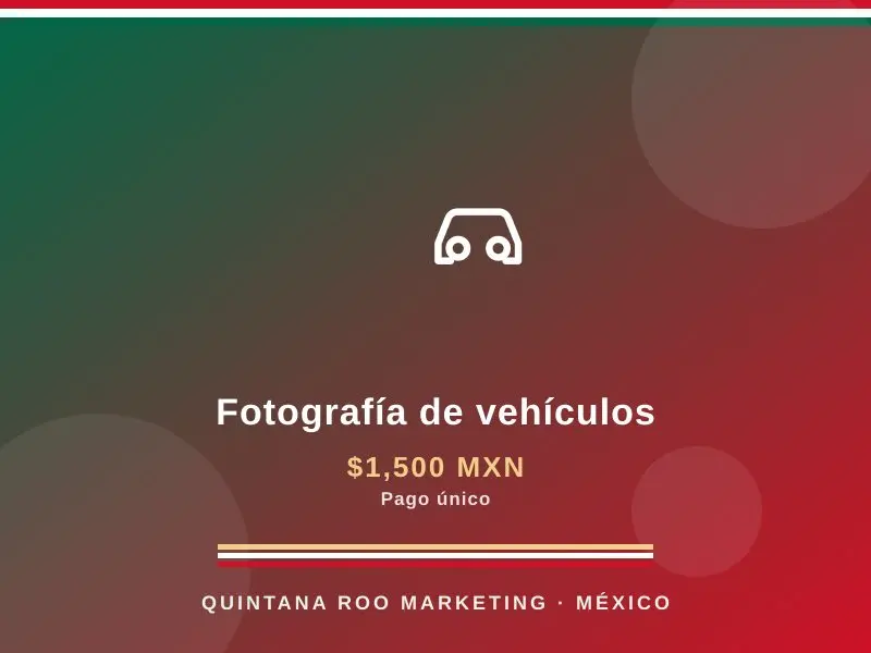 Fotografía de vehículos