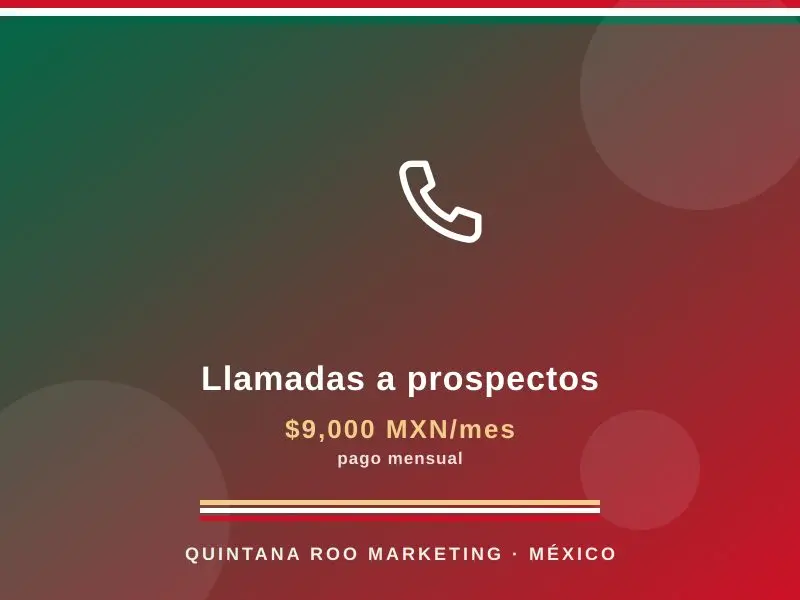 Llamadas a prospectos