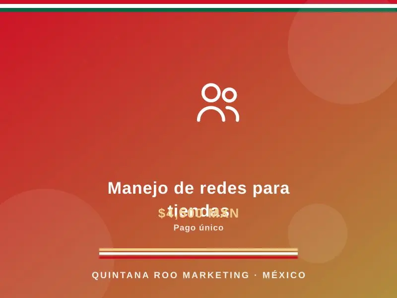 Manejo de redes para tiendas