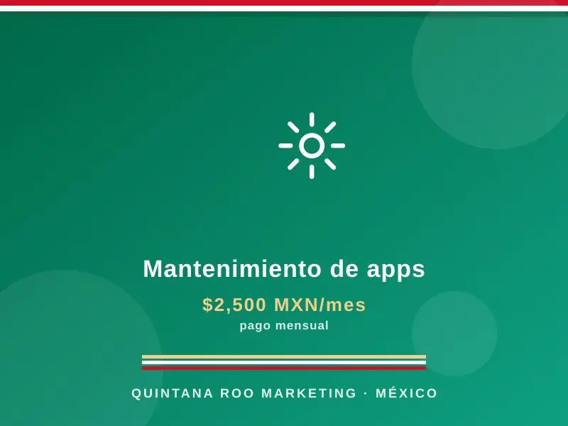 Mantenimiento de apps