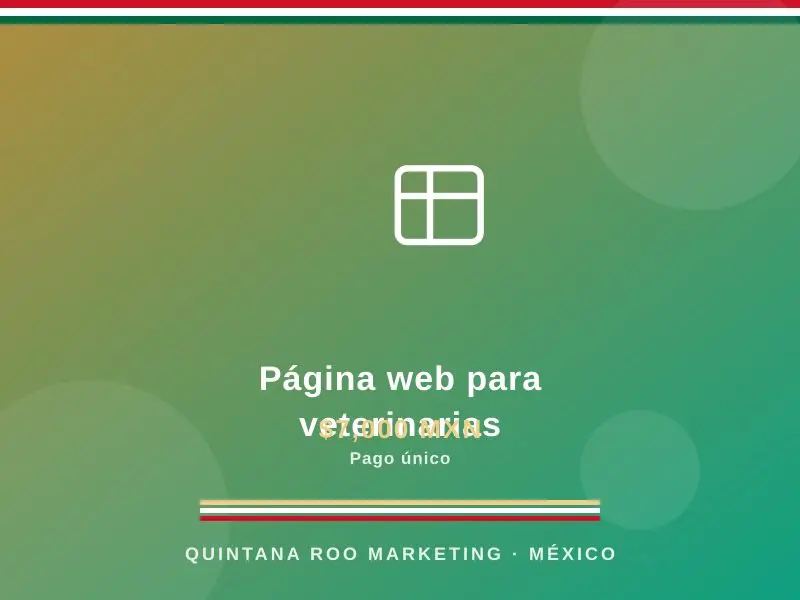 Página web para veterinarias