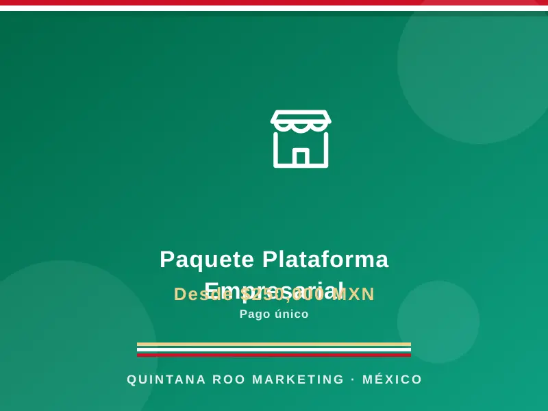 Paquete Plataforma Empresarial