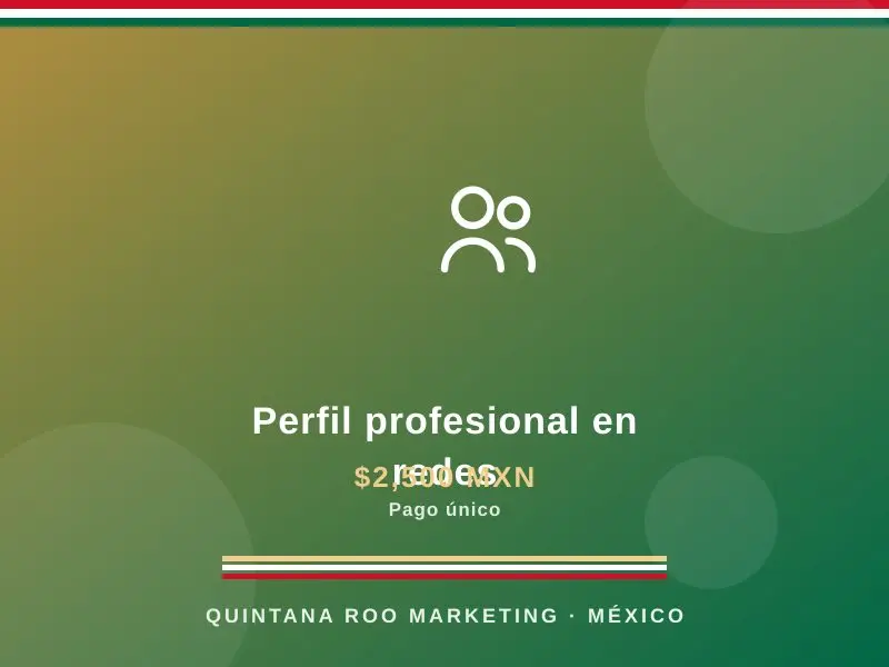 Perfil profesional en redes