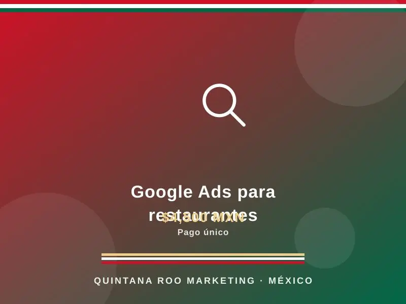 Google Ads para restaurantes