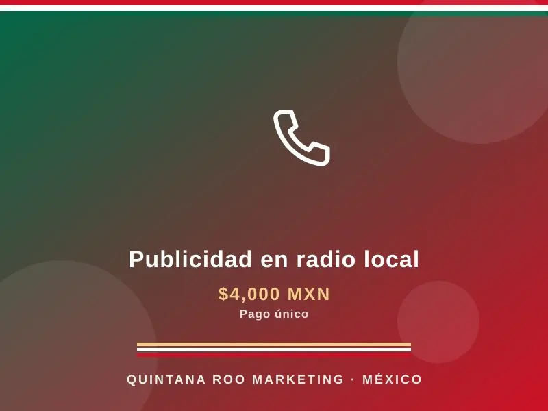 Publicidad en radio local