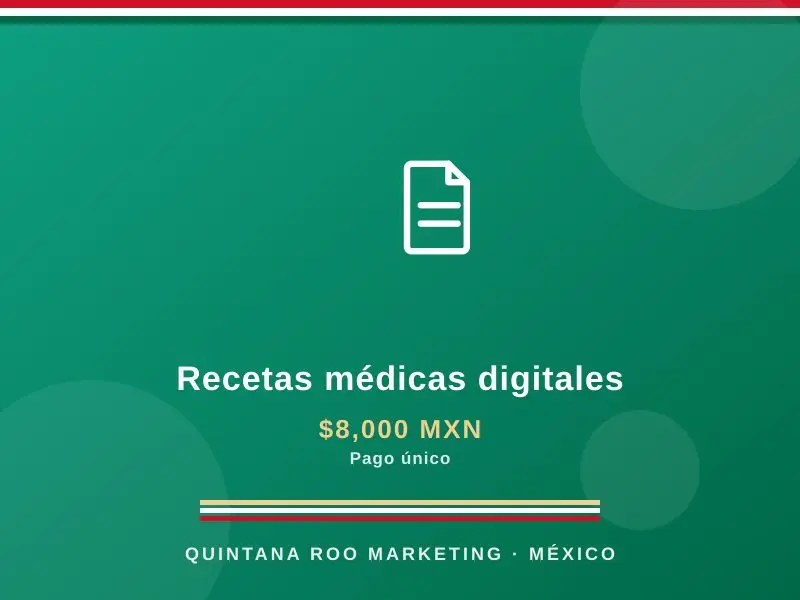 Recetas médicas digitales