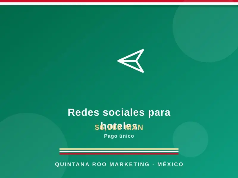 Redes sociales para hoteles