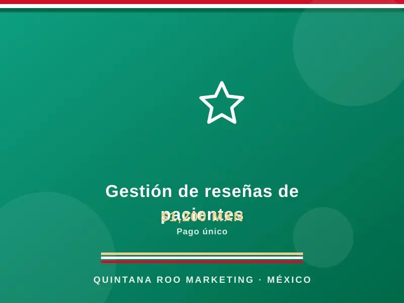 Gestión de reseñas de pacientes