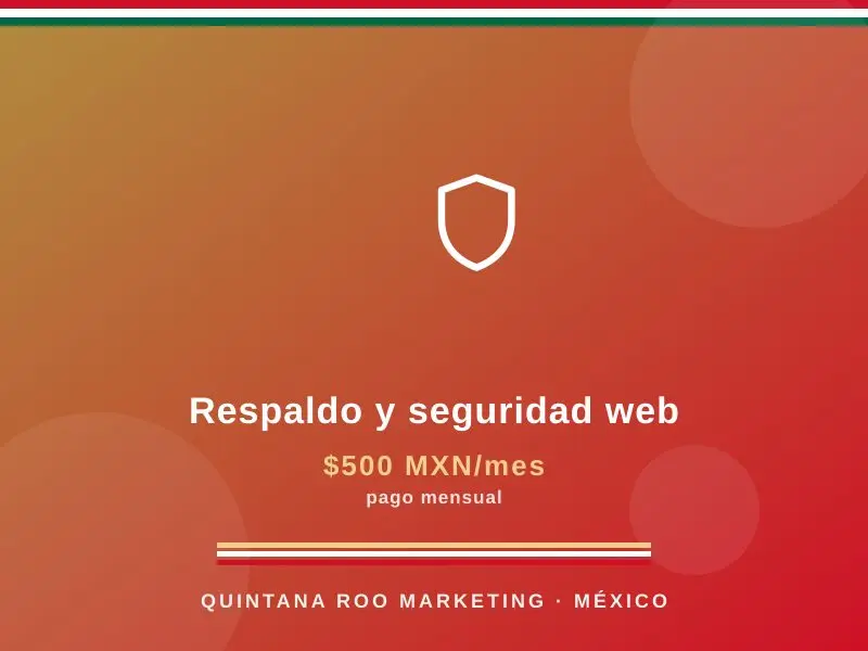 Respaldo y seguridad web