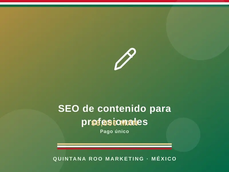 SEO de contenido para profesionales