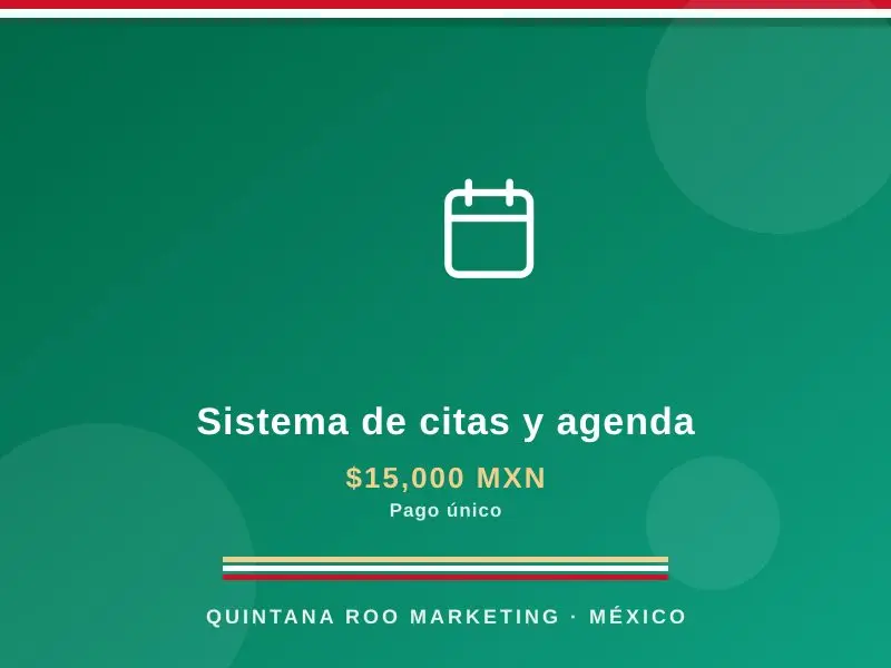 Sistema de citas y agenda