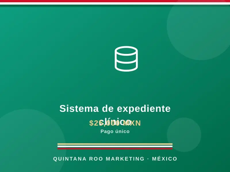 Sistema de expediente clínico