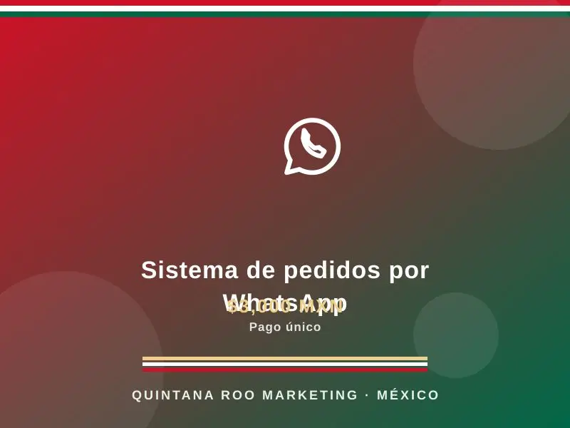 Sistema de pedidos por WhatsApp