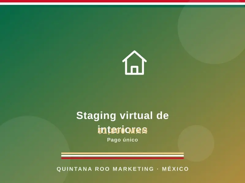 Staging virtual de interiores