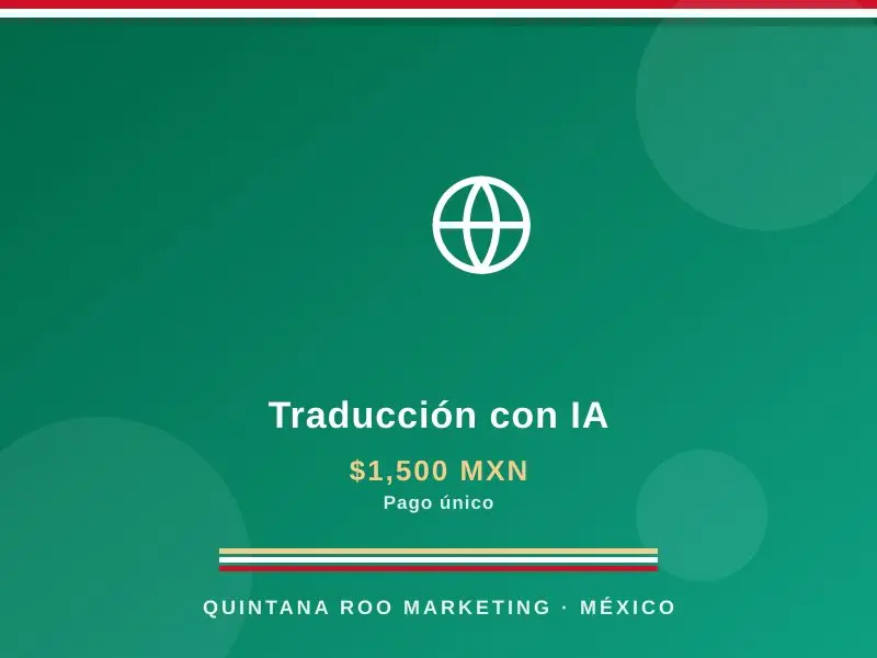 Traducción con IA