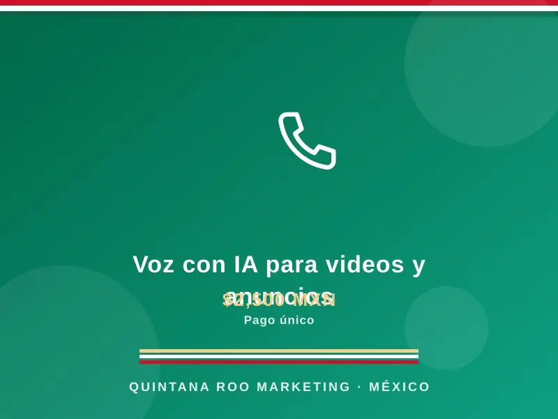 Voz con IA para videos y anuncios