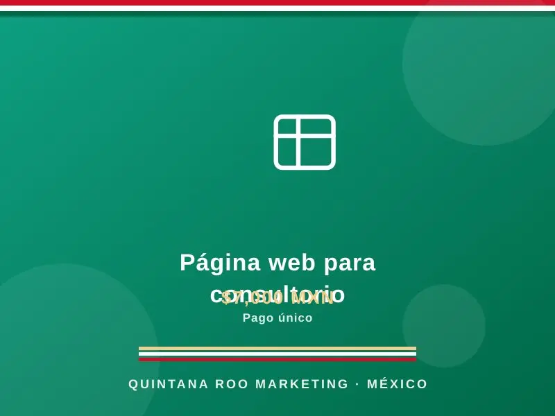 Página web para consultorio