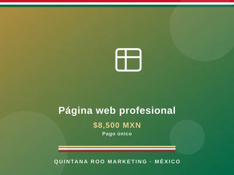 Página web profesional