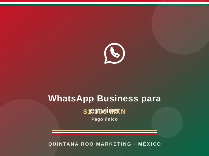 WhatsApp Business para envíos