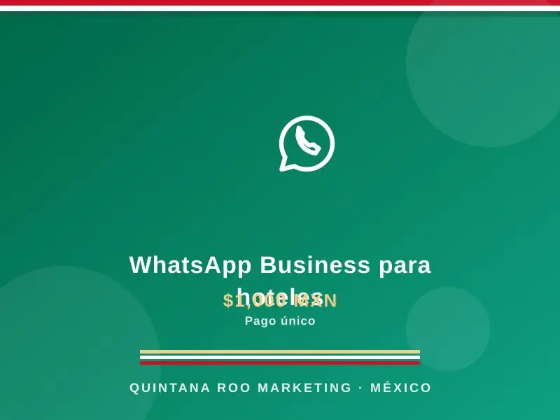WhatsApp Business para hoteles