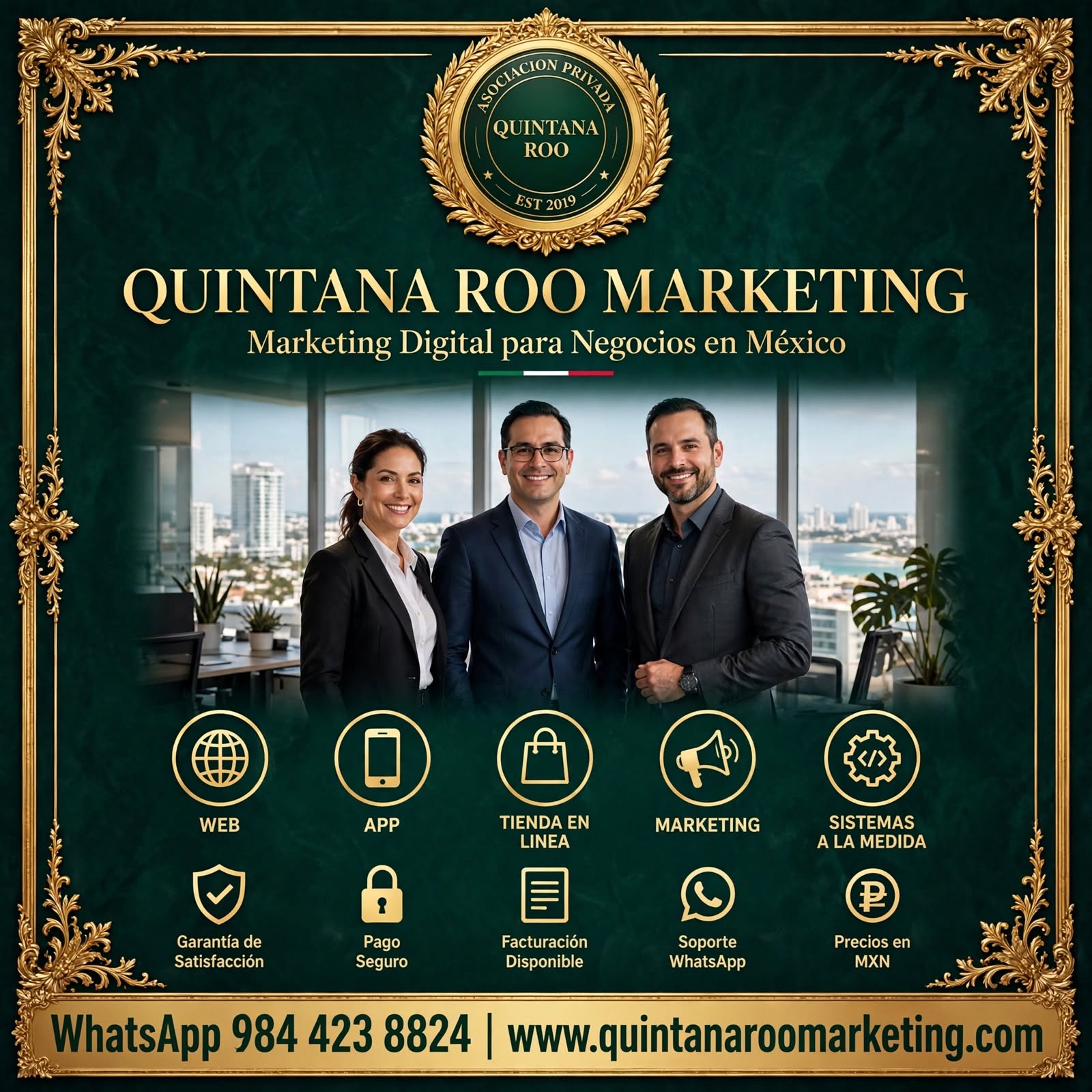 QUINTANA ROO MARKETING — servicios de marketing digital
